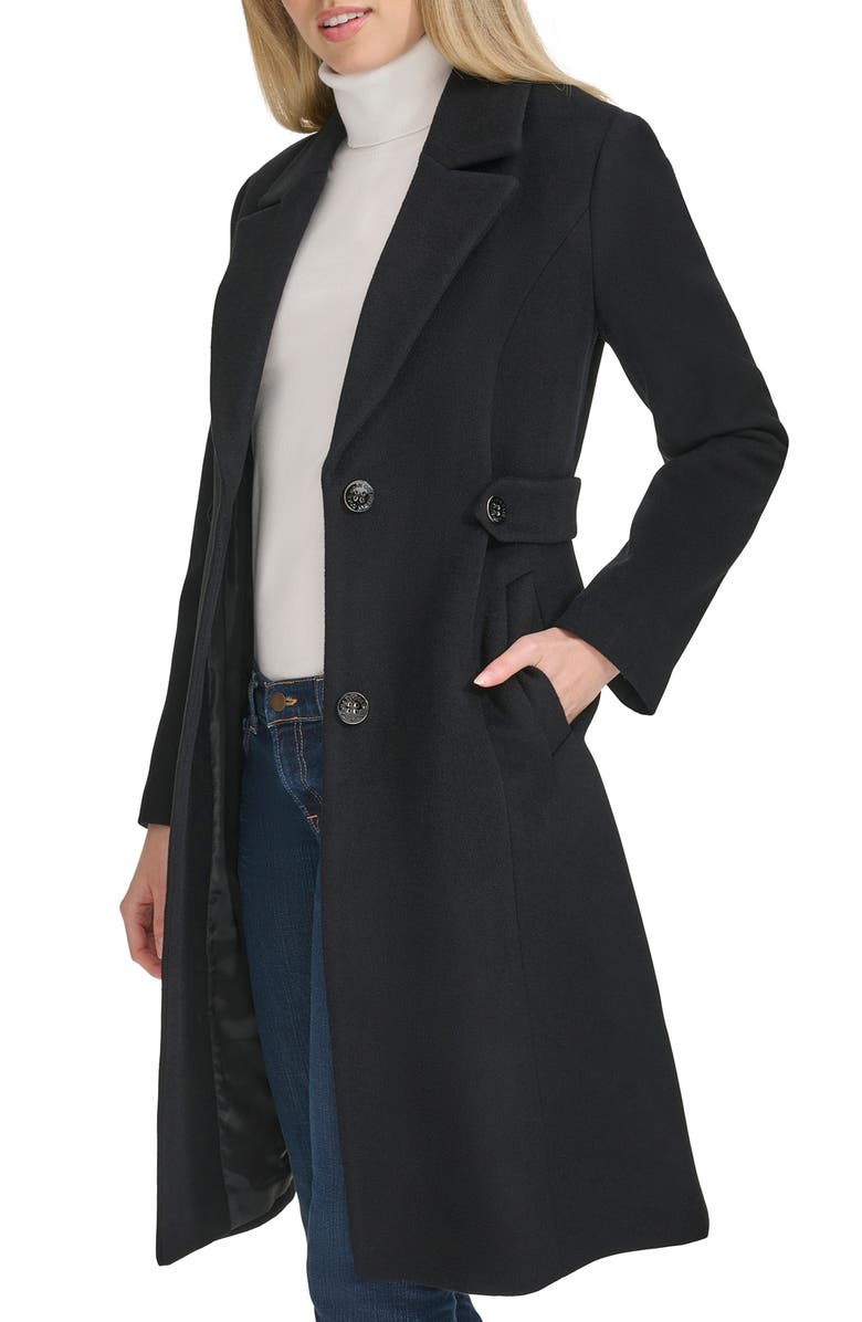 Cole Haan Slick Wool Blend Coat, Alternate, color,