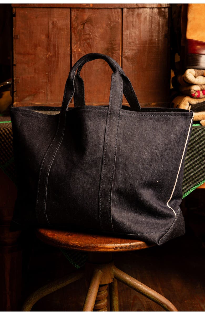 Fortela Tawelbag Selvedge Denim Bag, Alternate, color, Blue