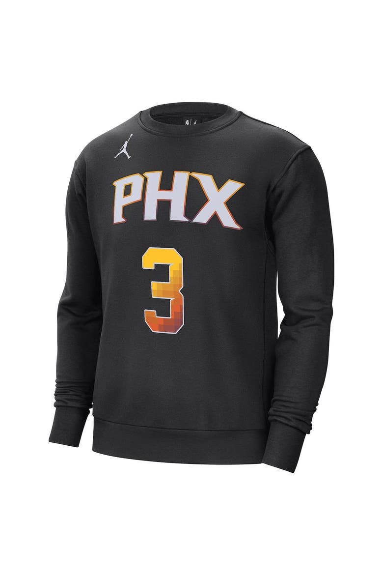 Men's Jordan Brand Chris Paul Black Phoenix Suns Statement Name & Number Pullover Sweatshirt, Alternate, color, Black