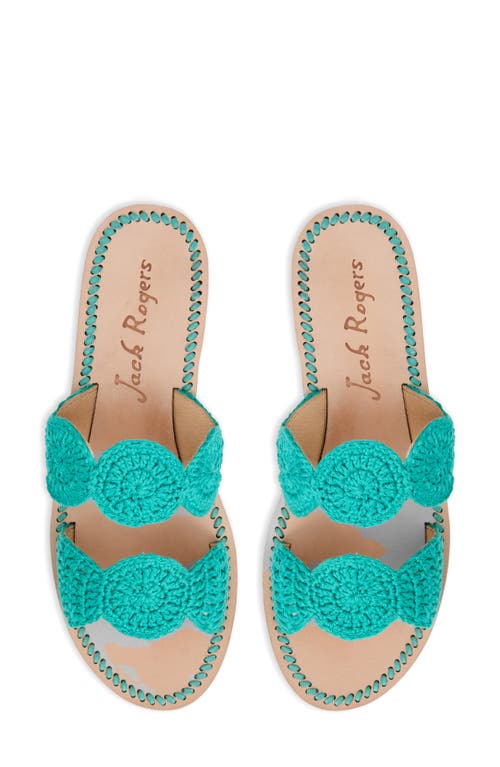 Shop Jack Rogers Laurin Crochet Sandal In Aquatic