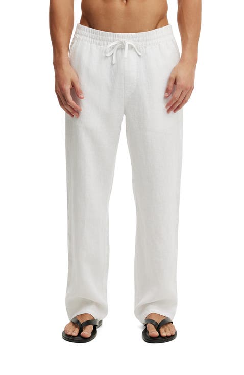Men's Baggy Linen Pant
