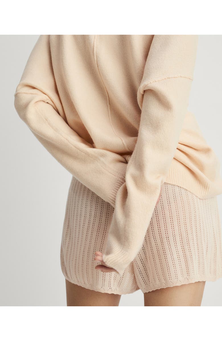 MANGO Boat Neck Sweater, Alternate, color, Light Pink