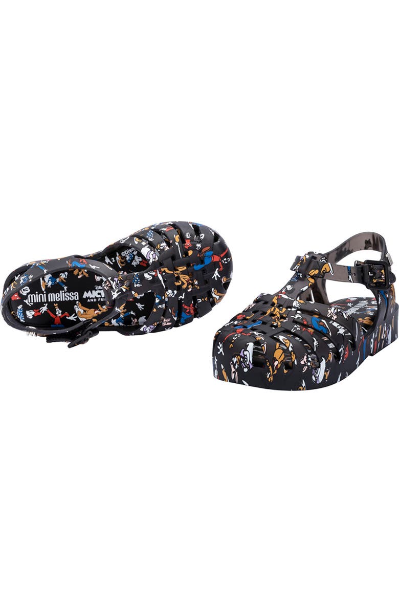 Melissa Kids' Disney<sup>®</sup> Mickey & Friends T-Strap Sandal, Alternate, color,