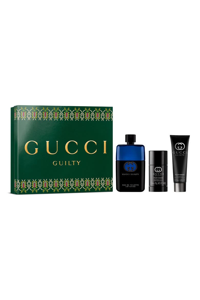 Guilty Pour Homme Eau de Toilette Intense Set $213 Value, Main, color, NO COLOR