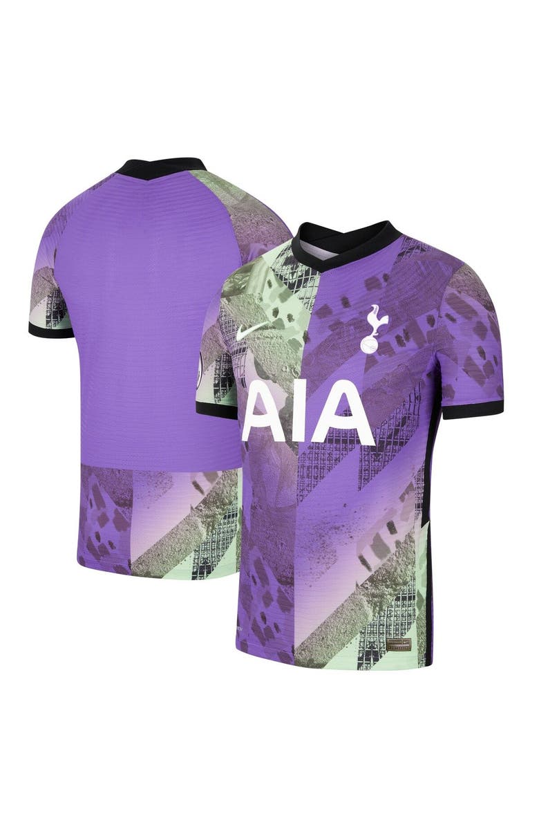 Nike Men's Nike Purple Tottenham Hotspur 2021/22 Third Vapor Match Authentic Jersey, Alternate, color, 