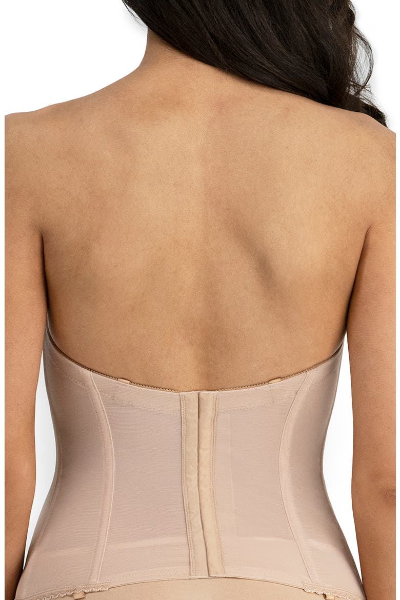 Brianna Strapless Corset, Alternate, color, MOCHA