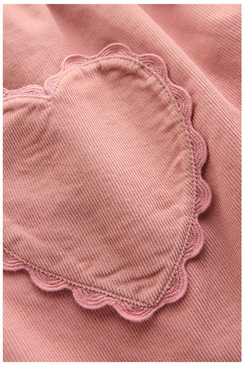 Kids' Corduroy Heart Pocket Skirt, Alternate, color, VINTAGE PINK