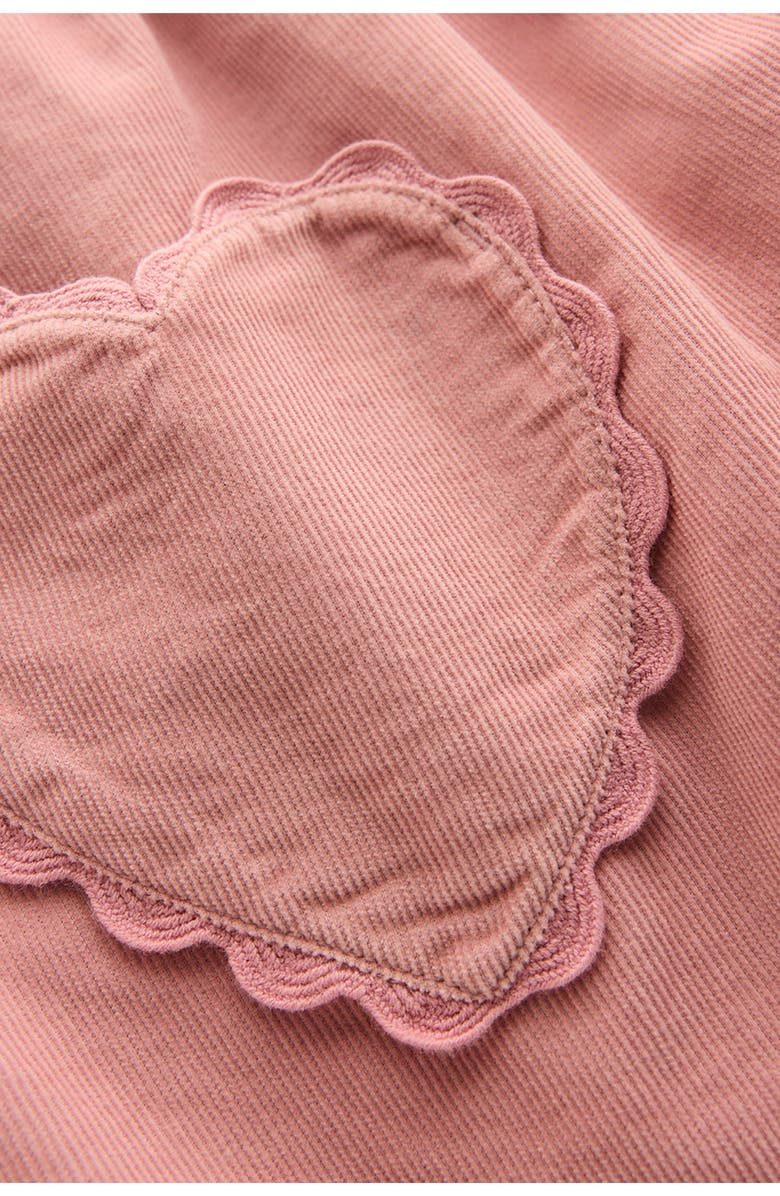 Mini Boden Kids' Corduroy Heart Pocket Skirt, Alternate, color, Vintage Pink