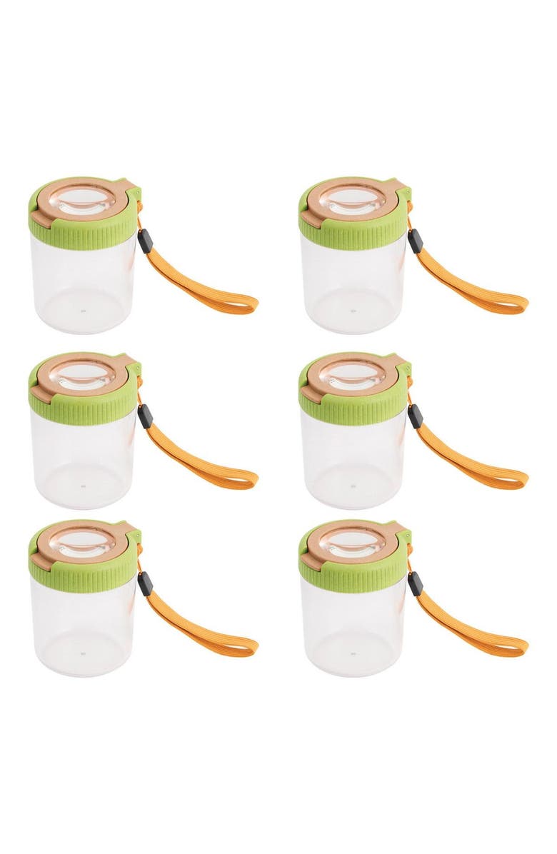 Kaplan Early Learning Company Specimen Jars - Set of 6, Main, color, Clear