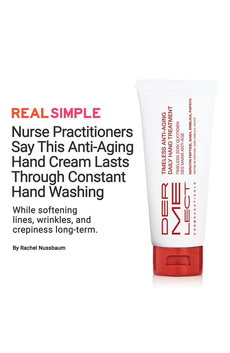 Dermelect TIMELESS Anti-Aging Daily Hand Treatment, Alternate, color, White