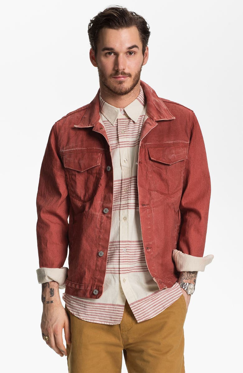 7 For All Mankind <sup>®</sup> Selvedge Denim Jacket, Main, color,