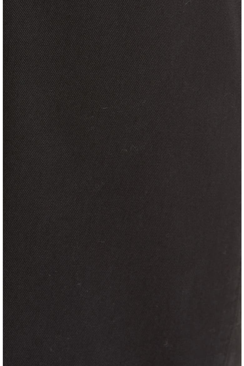 Patch Pocket Twill Cargo Pants, Alternate, color, BLACK