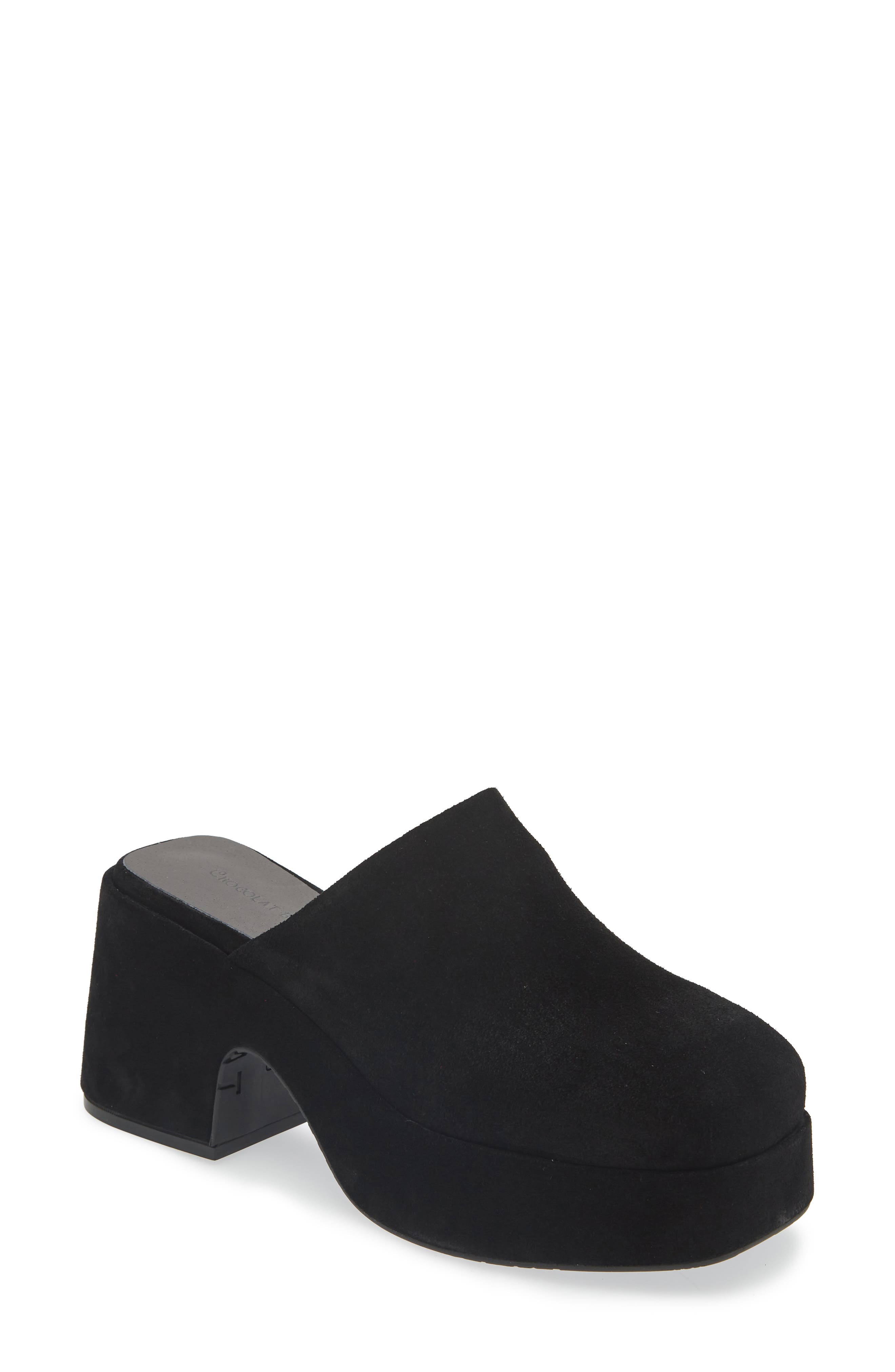 Chocolat Blu Hedia Platform Mule, Main, color, 