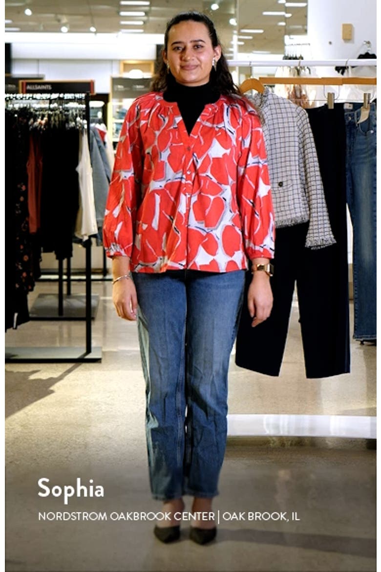 Bold Petals Button-Up Shirt video