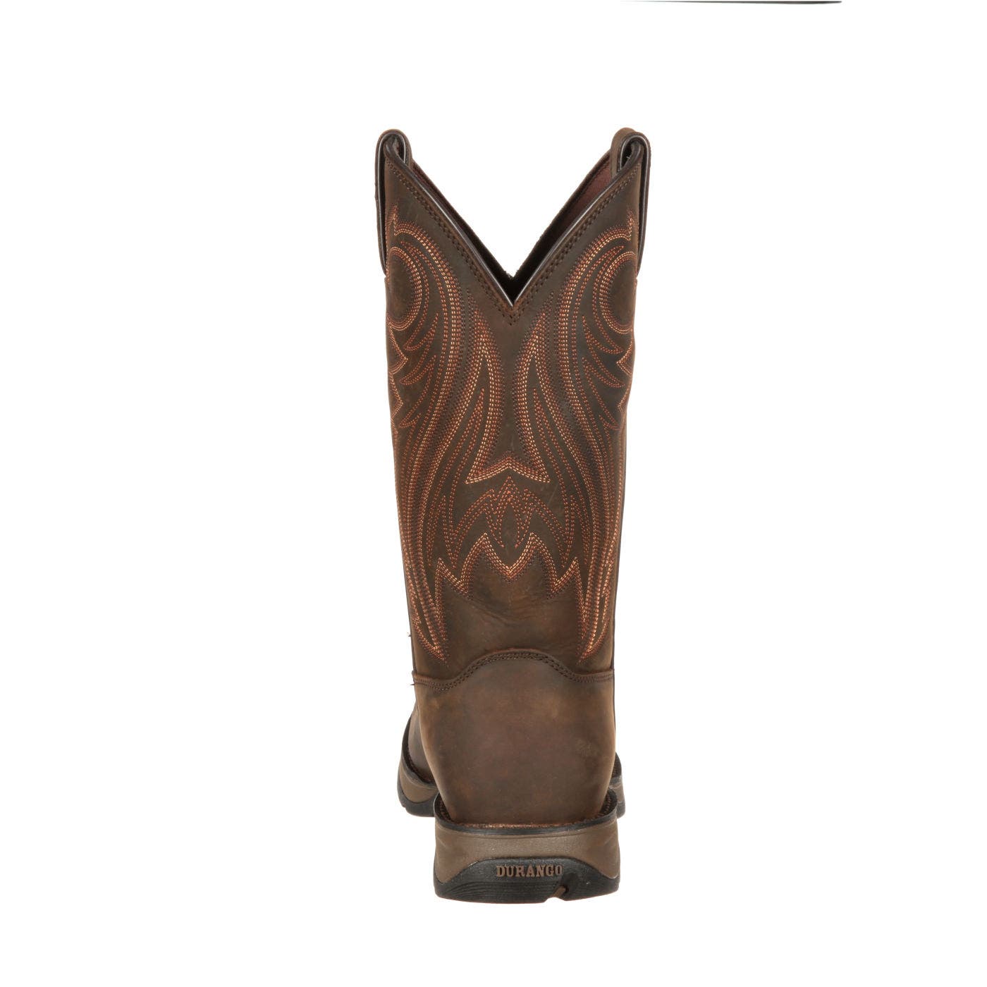 DURANGO Chocolate Pullon Western Boot, Alternate, color, Chocolate Wyoming