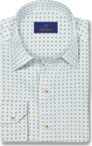 David Donahue Cotton Long Sleeve Sport Shirt