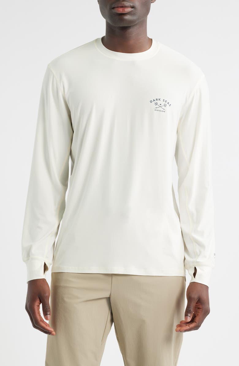 DARK SEAS Bimini Long Sleeve T-Shirt, Main, color, Off White