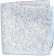 Jack Victor Yukon Reversible Silk Pocket Square