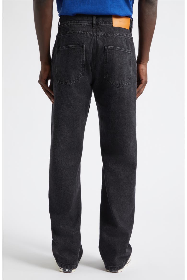 Big Papi Relaxed Straight Leg Jeans, Alternate, color, BLACK STONE WASH