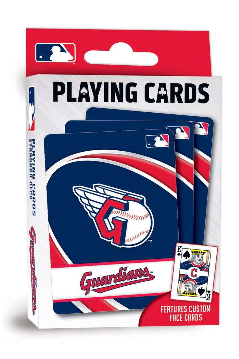 Cleveland Guardians Playing Cards, Main, color, Multicolor