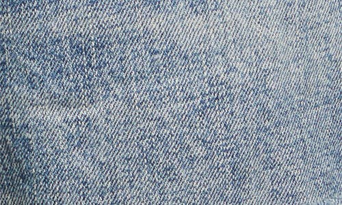 R13 Blue Nina Denim Shorts In Barter Indigo