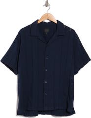 14th & Union Short Sleeve Seersucker Café Shirt