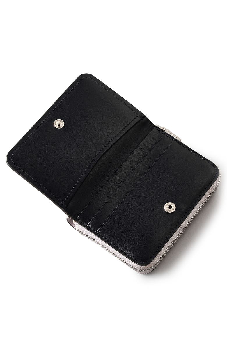 Bow Street Small Zip Leather Wallet