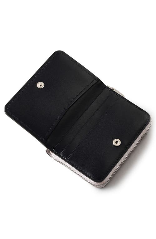 Radley Bow Street Small Zip Leather Wallet In Purple