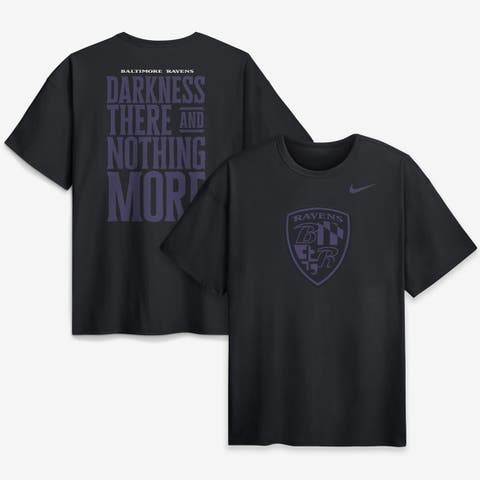 Men's Nike  Black Baltimore Ravens Backfield Disruptor Max 90 T-Shirt