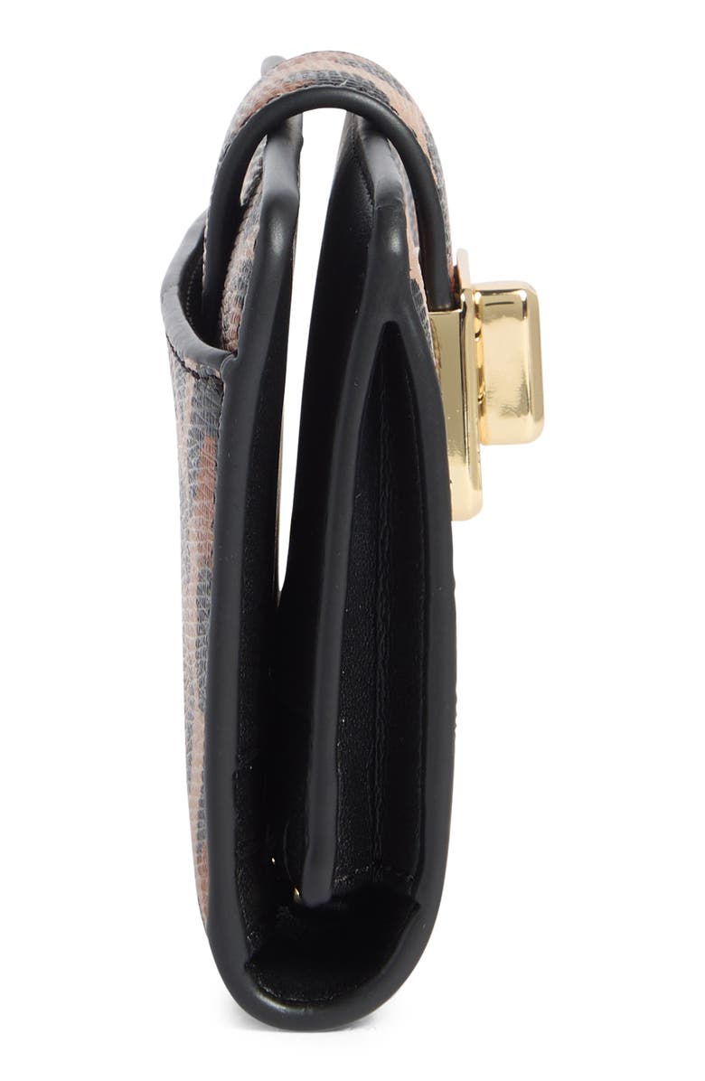 Kate Spade New York phoebe spotted leopard wallet, Alternate, color, Brown Multi