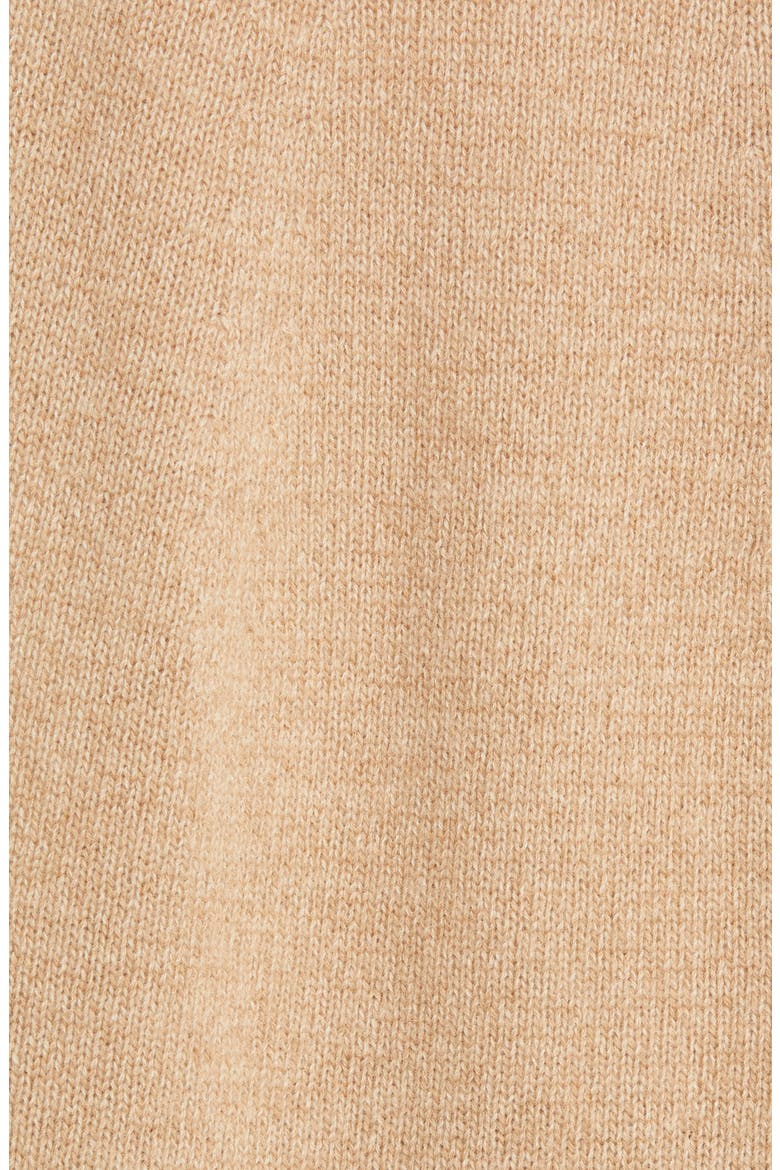 Wool & Cashmere V-Neck Sweater, Alternate, color, DUNE