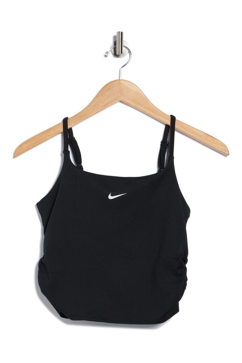 One Dri-FIT Camisole, Alternate, color, BLACK/ WHITE