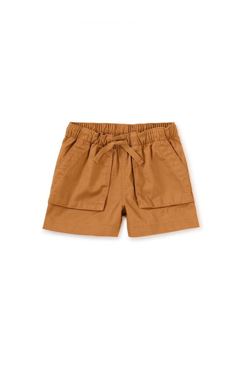 Woven Camp Shorts, Alternate, color, Whole Wheat