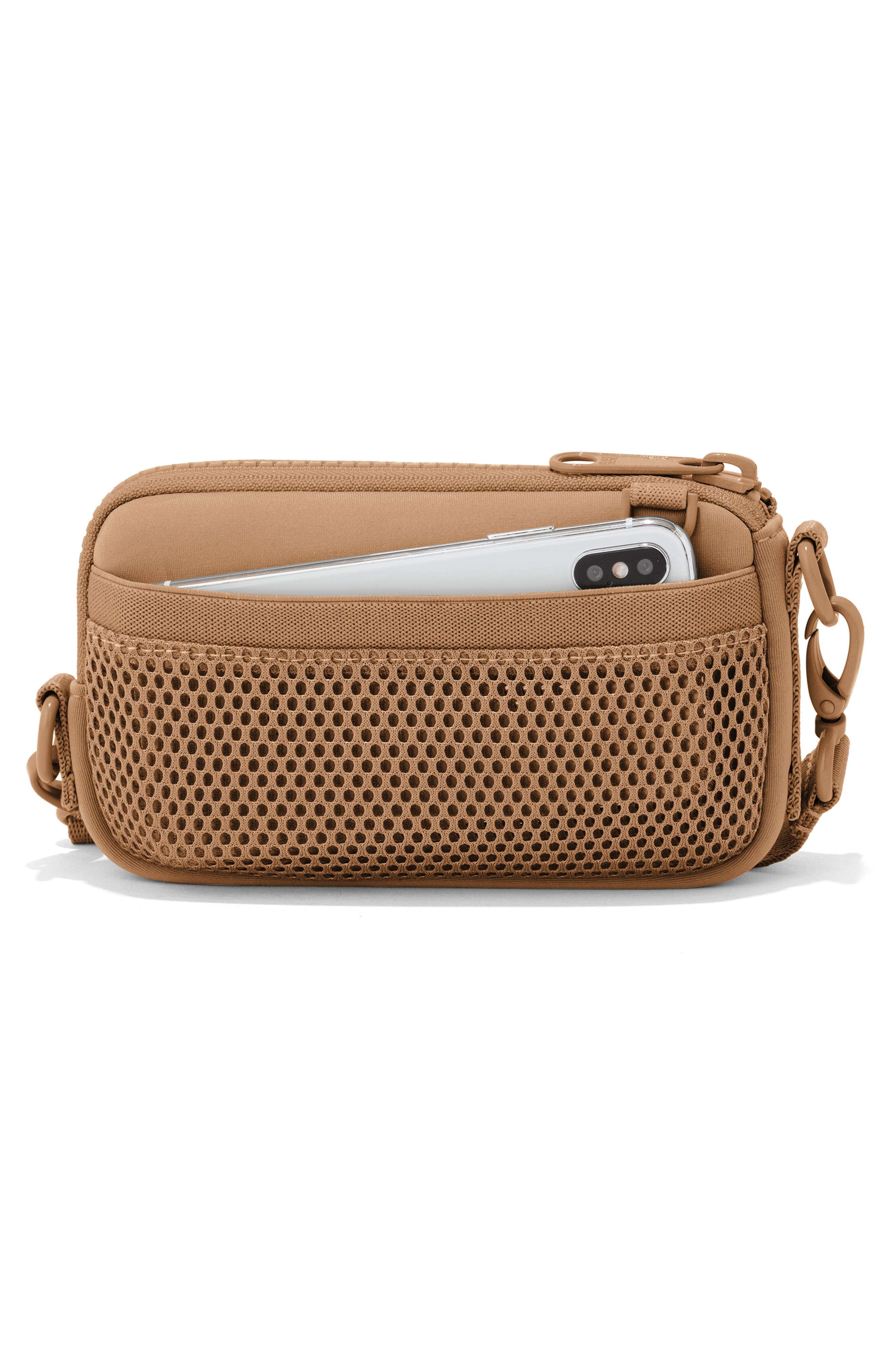 Dagne Dover Mara Phone Sling Crossbody Bag, Alternate, color, Camel