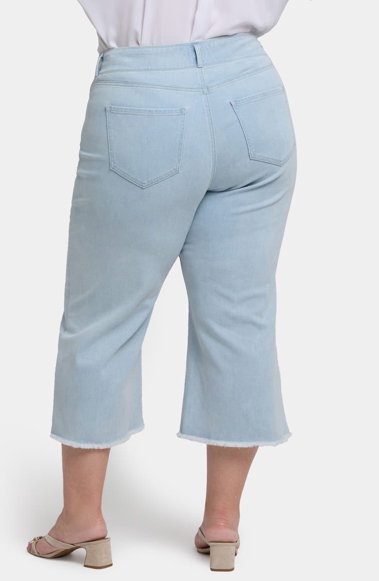 NYDJ Major High Waist Wide Leg Capri Jeans, Alternate, color, Clear Waters