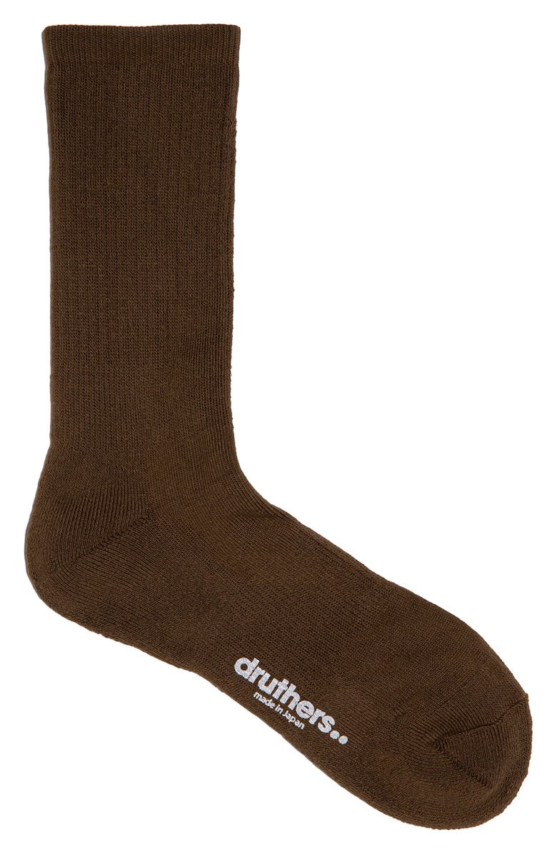 Druthers Everyday Organic Cotton Blend Crew Socks, Main, color, 