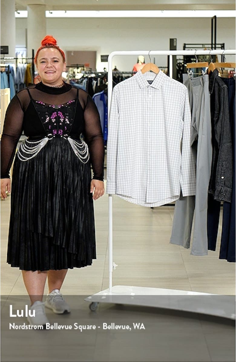 Leeward Trim Fit Montgomery Tatterasall Check Button-Up Shirt, sales video thumbnail