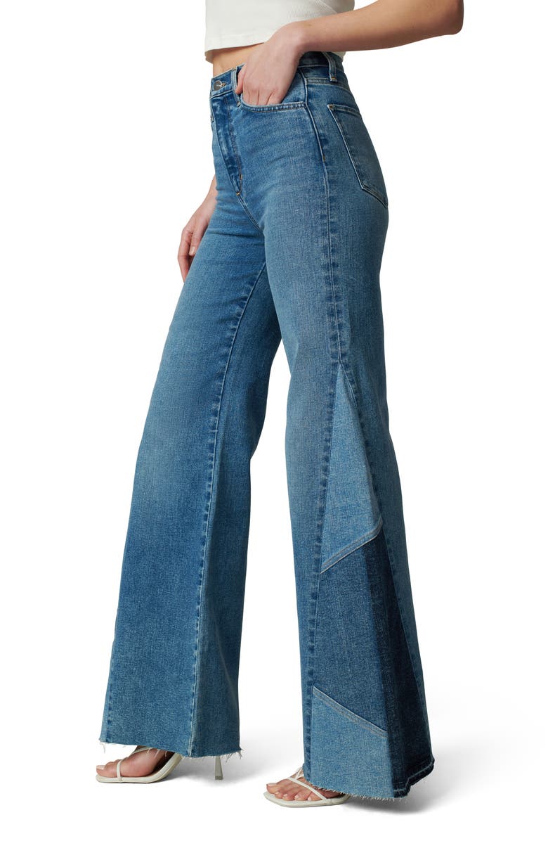 Joe's The Bailey Pieced Wide Leg Jeans, Alternate, color,