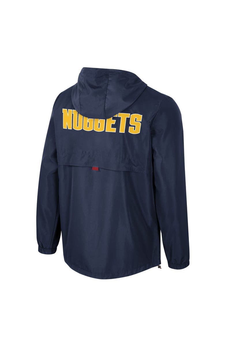 Stadium Essentials Unisex Stadium Essentials Navy Denver Nuggets Compete Quarter-Zip Windbreaker Jacket, Alternate, color, Navy
