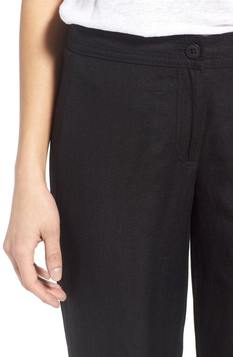 NIC+ZOE 'Easy' Linen Blend Wide Leg Pants, Alternate, color, 