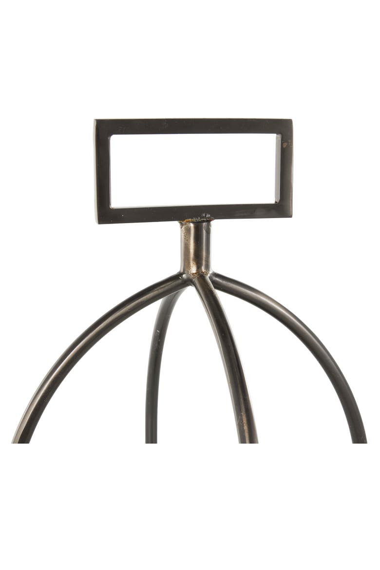 Metal Candle Lantern, Alternate, color, SILVER