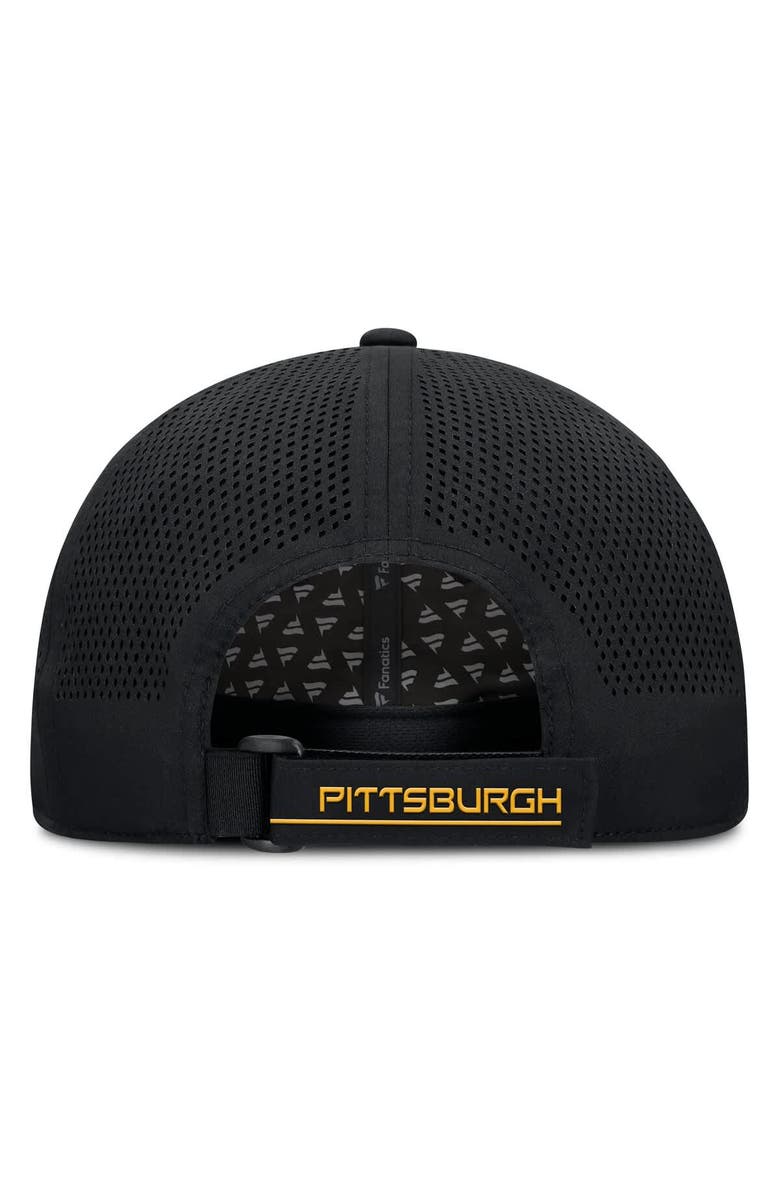 FANATICS Men's Fanatics Black Pittsburgh Penguins Driver Adjustable Hat, Alternate, color, Black