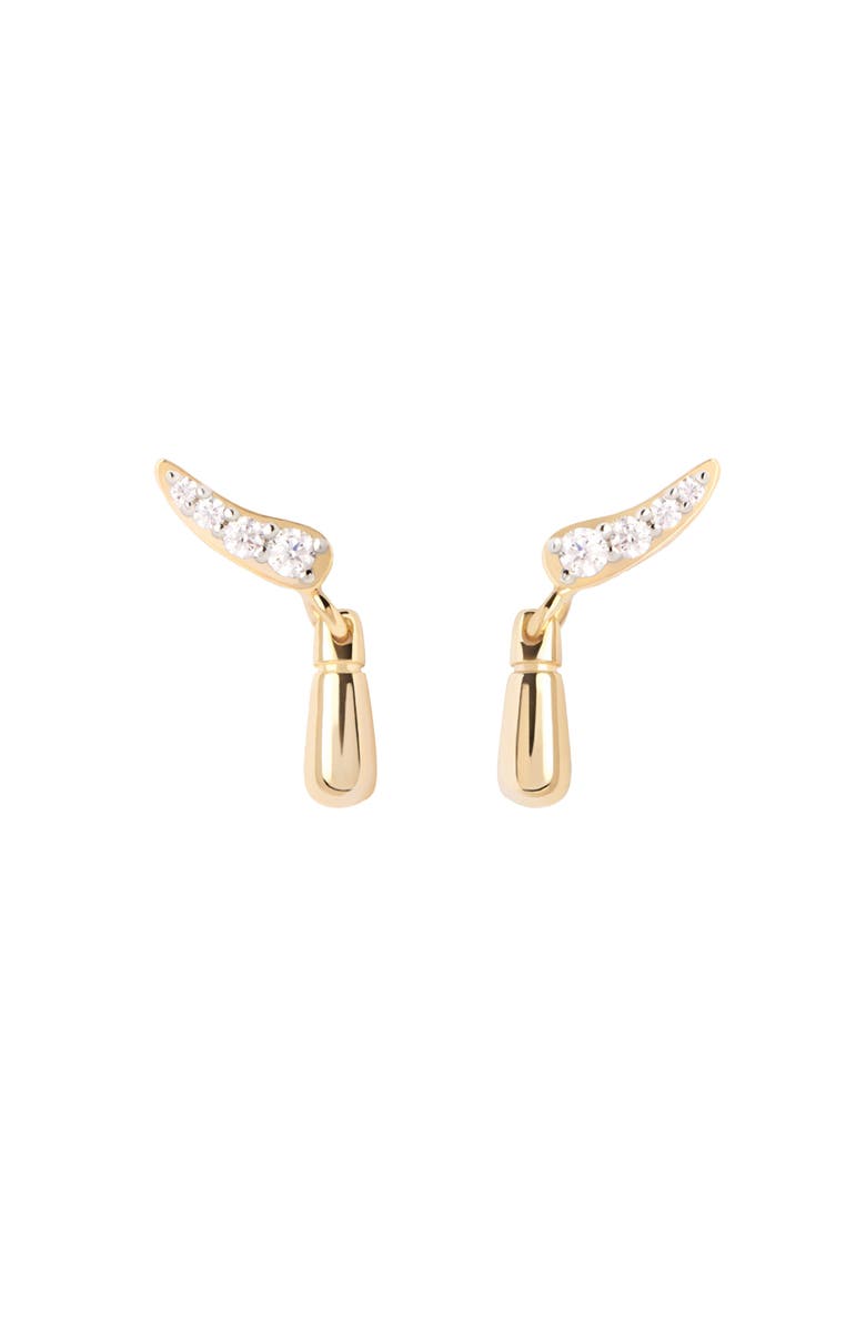 PDPAOLA Kira Stud Earrings, Main, color,