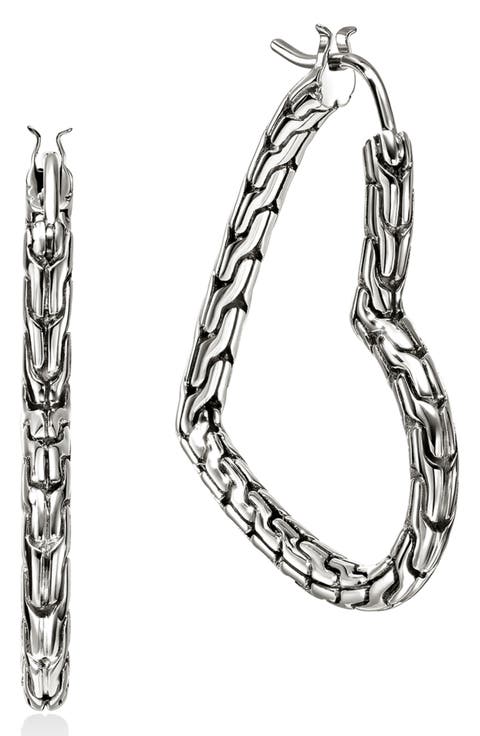 Essentials Heart Hoop Earrings