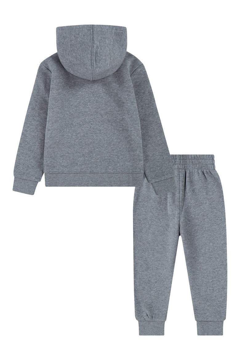 Kids' Brooklyn Fleece Full Zip Hoodie & Joggers Set, Alternate, color, GEHCARBON