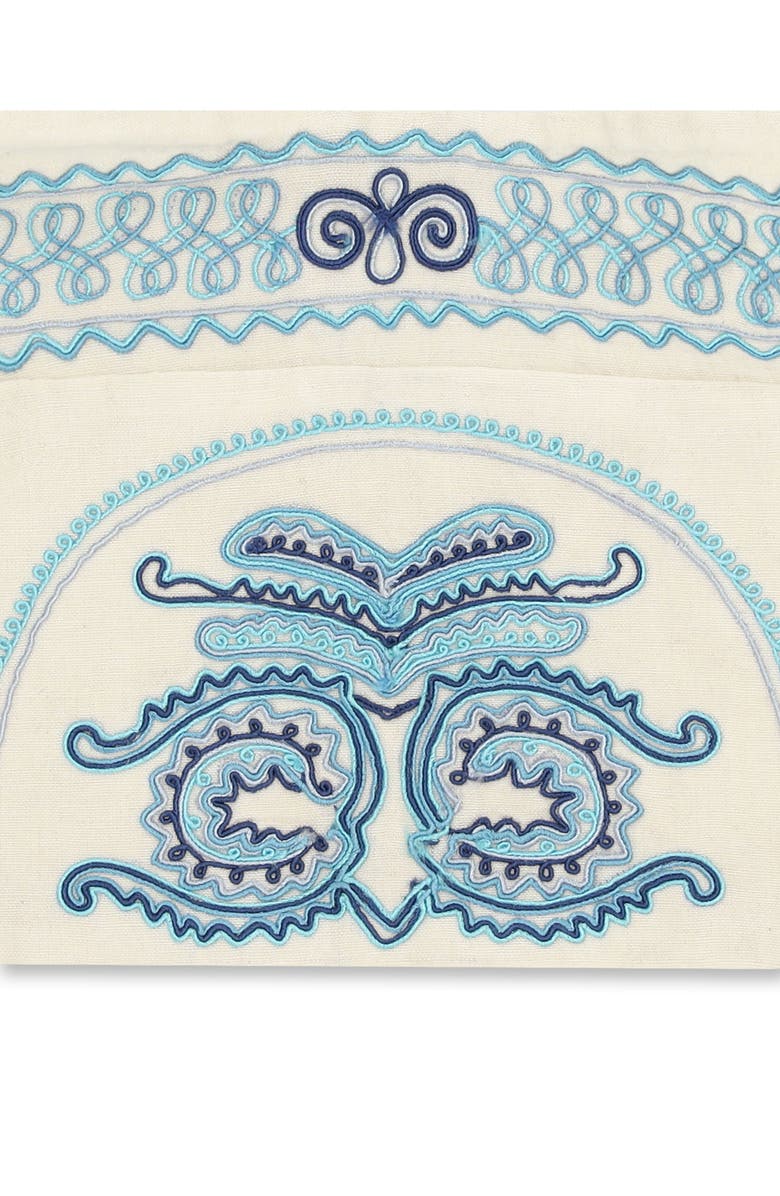 Fortela Aura Embroidered Top, Alternate, color, Off White