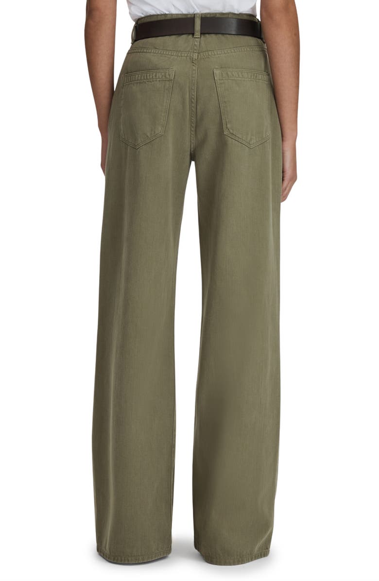 Reiss Colorado Straight Leg Pants, Alternate, color, Khaki