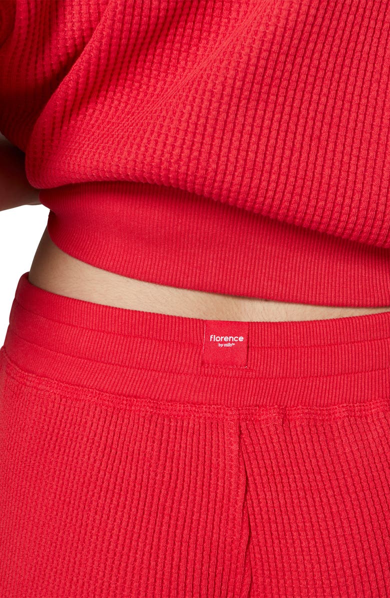 Florence by Mills Thermal Joggers, Alternate, color, Scarlet