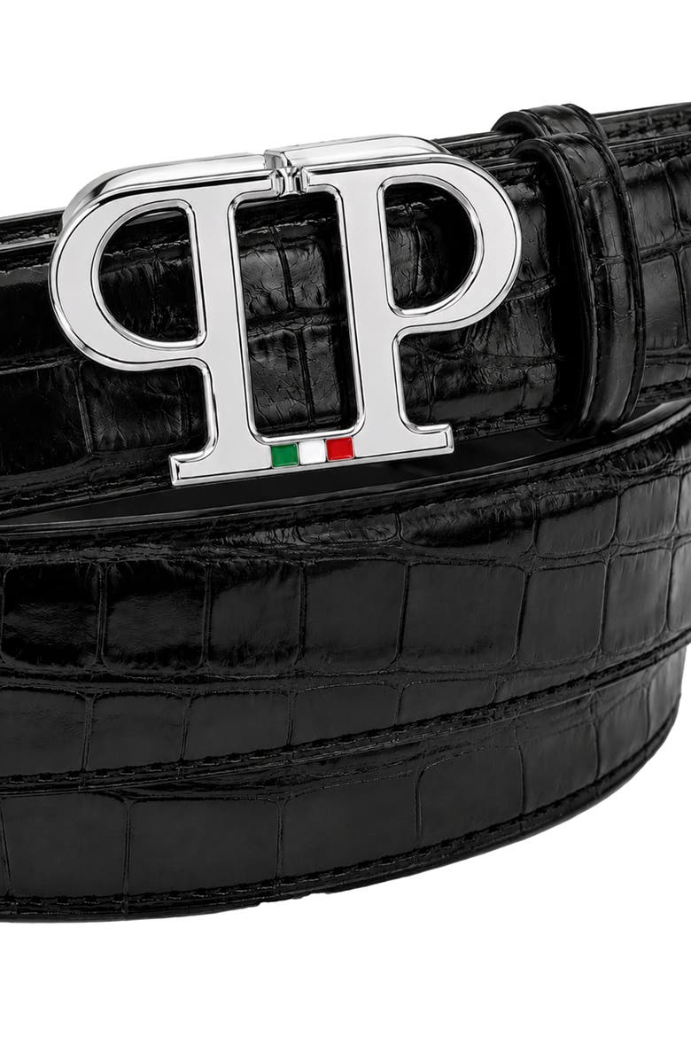 Belt Cocco Men, Alternate, color, black/nickel