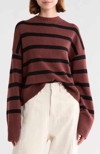Zofia Striped Crewneck Sweater
